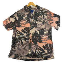 Vintage Caribbean Joe Monstera Aloha Shirt (L)