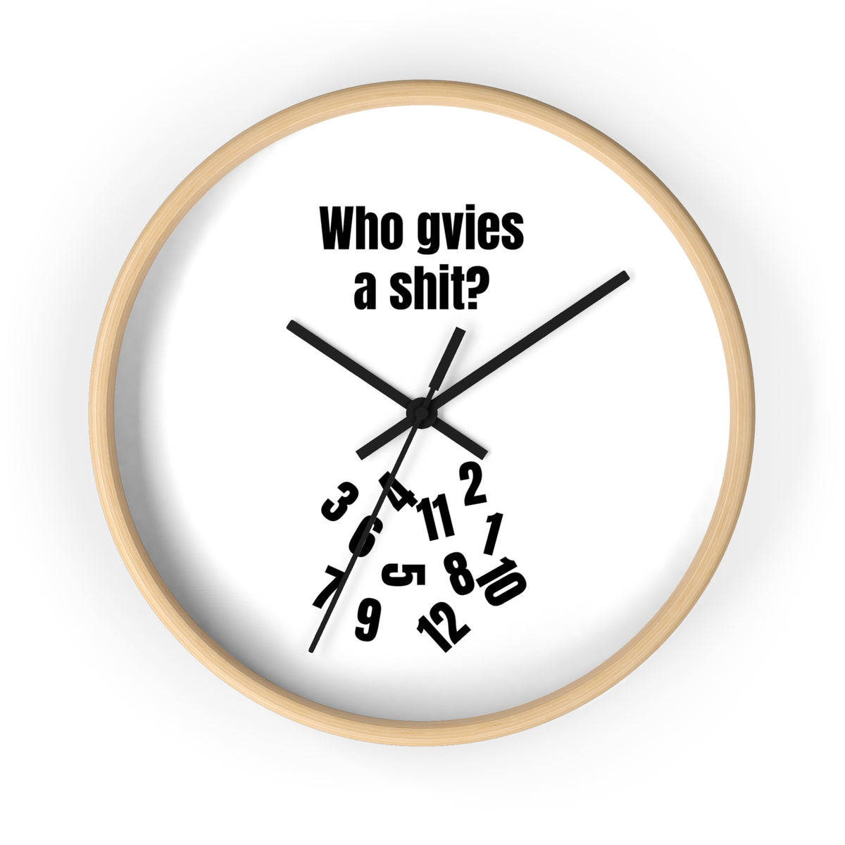 Humorous Wall Clock - 