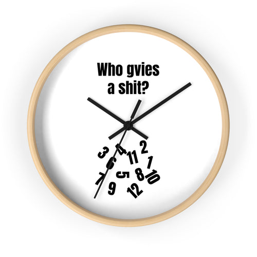 Humorous Wall Clock - 