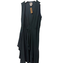 Haute Hippe Silk Wrap Dress (S)