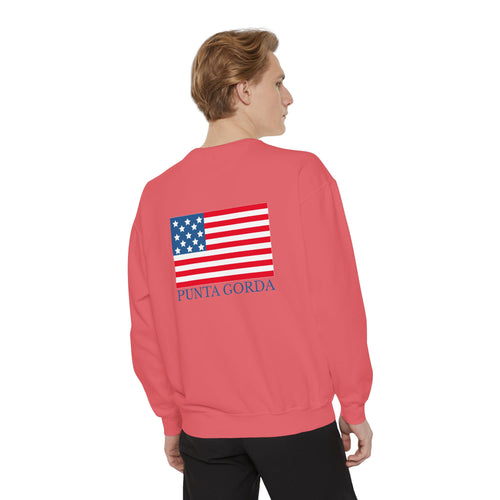 USA Flag Sweatshirt, Punta Gorda
