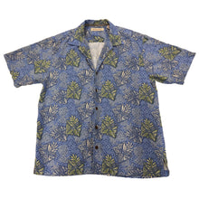 Tommy Bahama Polynesian Tapa Print Aloha Shirt (L)