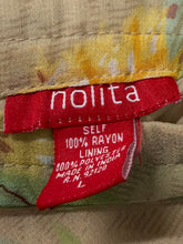 Nolita Floral High-Low Skirt (L)