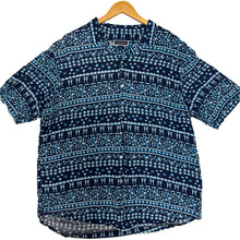Vintage Club Room Sealife Print Aloha Shirt (L)
