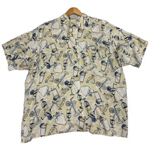 Vintage Munsingwear Tiki Cocktail Aloha Shirt (XL)
