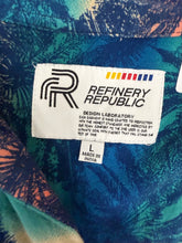 Vintage Refinery Republic Palm Aloha Shirt (L)