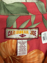 Vintage Caribbean Joe Hibiscus Aloha Shirt (L)