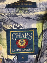 Chaps Ralph Lauren Plaid Hibiscus Button Down (M)