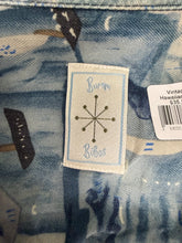 Vintage Burma Bibas Sailboat Aloha Shirt (L)