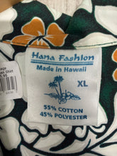 Vintage Hana Fashion Hibiscus and Plumeria Aloha Shirt (XL)