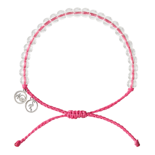 4ocean Pink Flamingo Beaded Bracelet