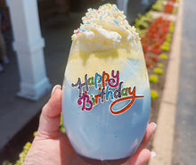 "Happy Birthday" Jeweled Stemless Wine Glass