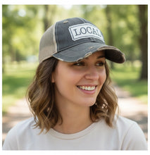 "Local" Distressed Trucker Hat