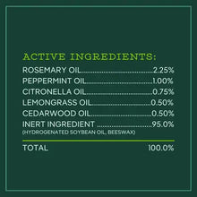 Natural Mosquito Repellant Candle (3.5 oz)